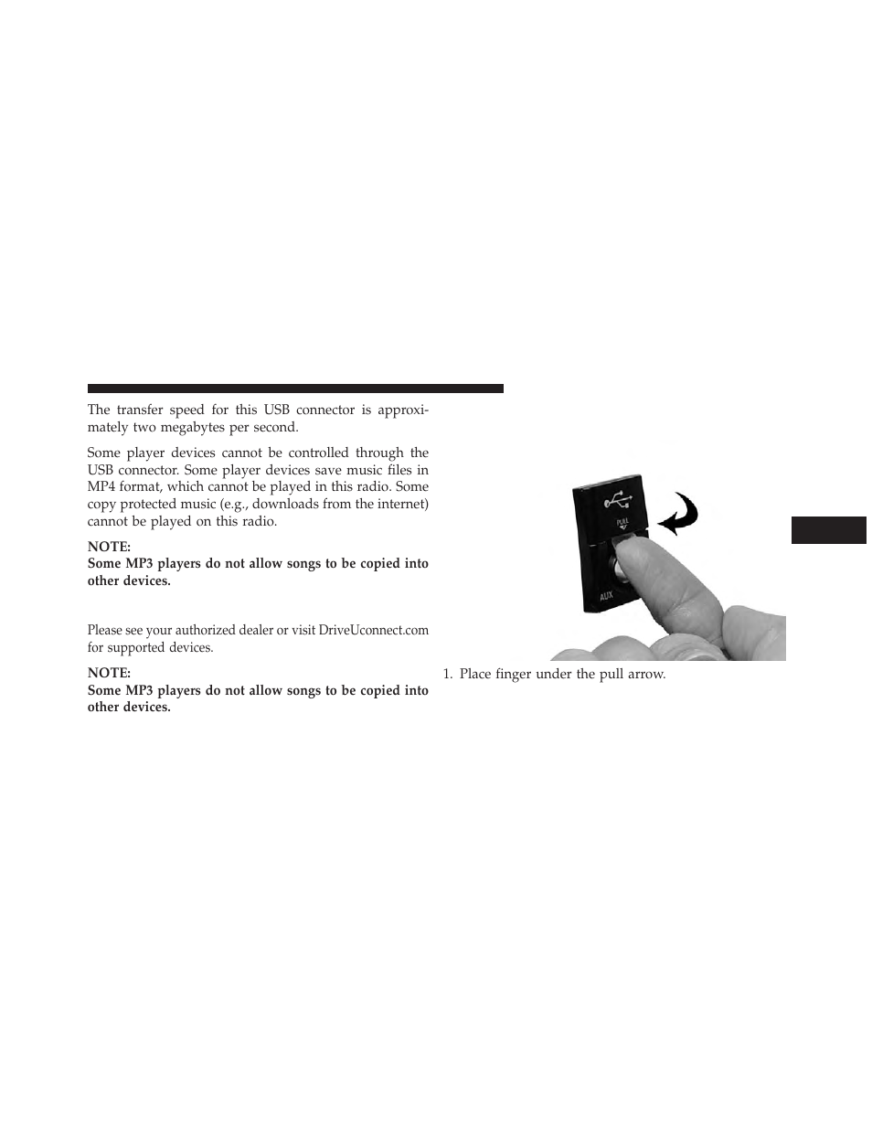 Compatible devices, How to open the cover | Ram Trucks UCONNECT 730N for Jeep User Manual | Page 100 / 210
