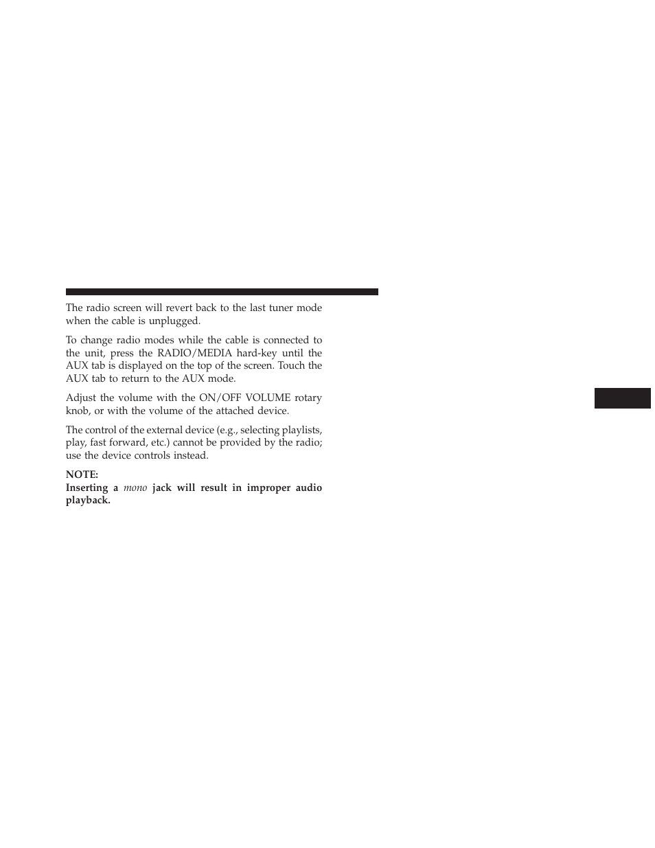Ram Trucks UCONNECT 730N for Jeep User Manual | Page 104 / 210