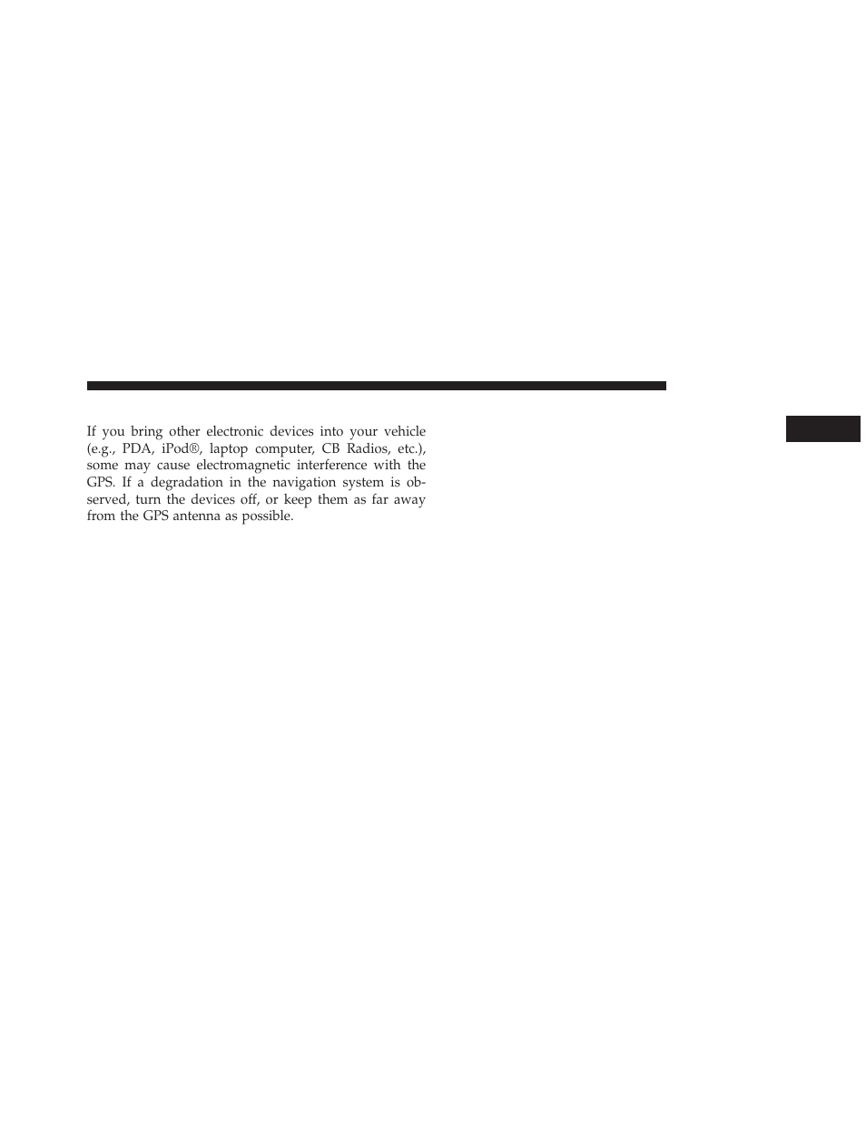 Other electronic devices | Ram Trucks UCONNECT 730N for Jeep User Manual | Page 18 / 210
