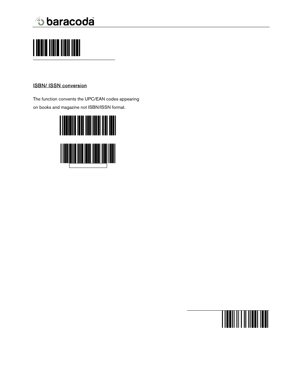 Isbn/ issn conversion | Baracoda BL2604 User Manual | Page 17 / 23