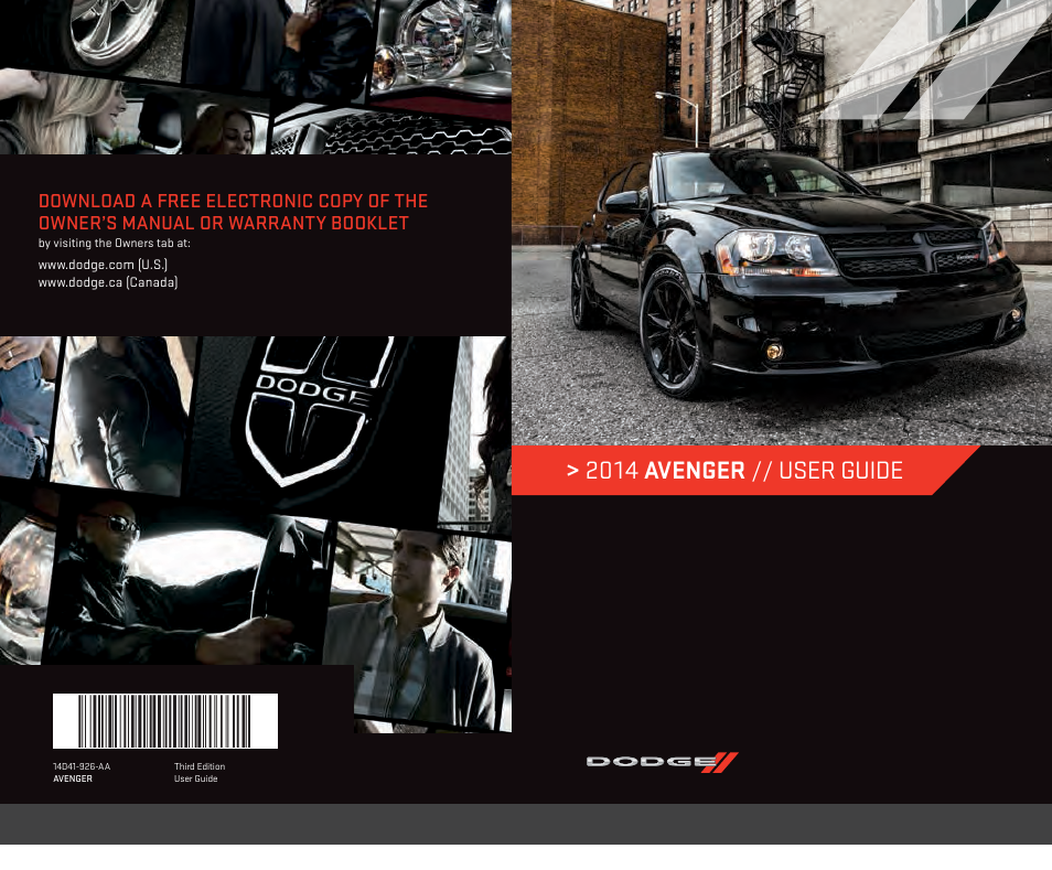 2014 avenger // user guide | Dodge 2014 Avenger - User Guide User Manual | Page 124 / 124