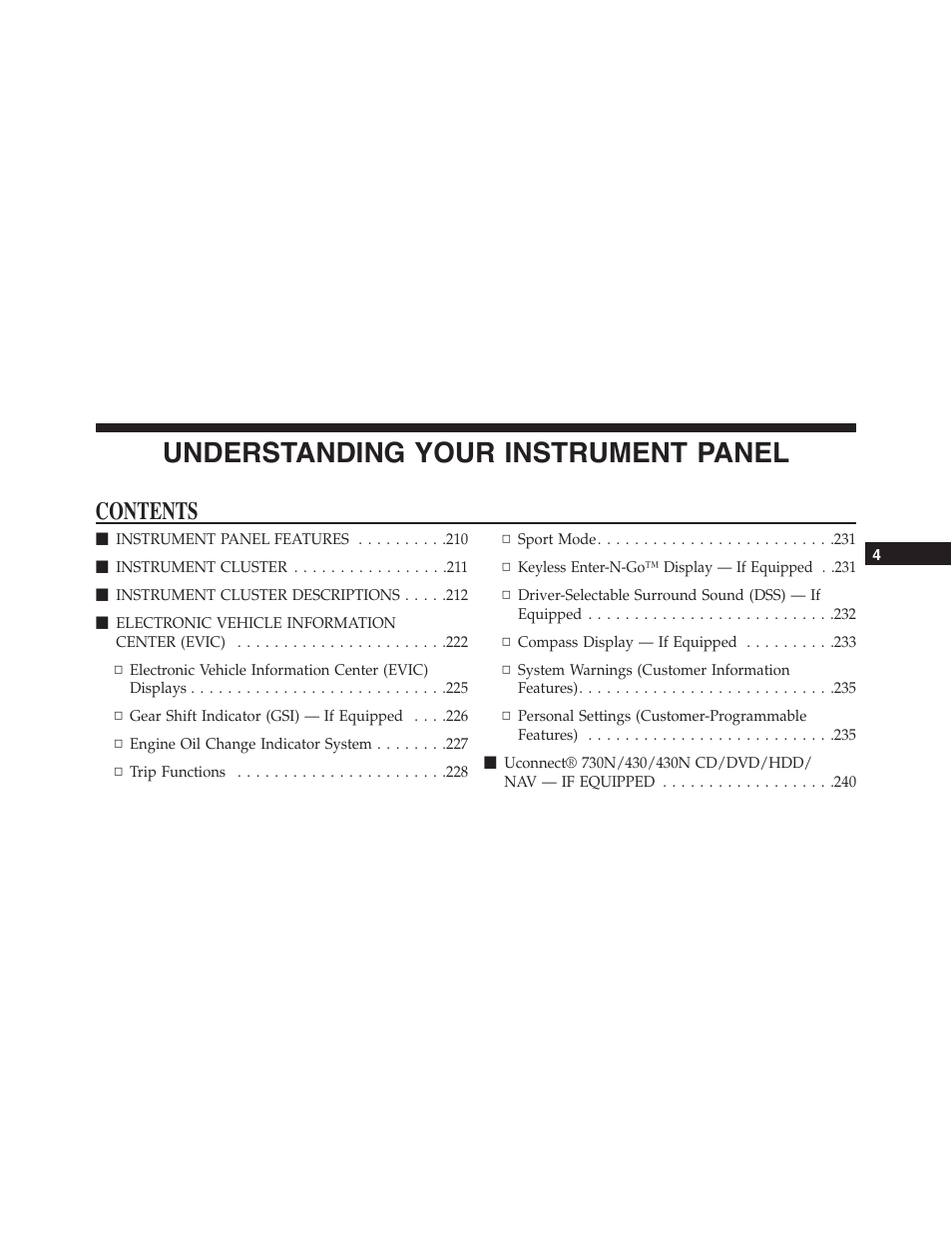 Dodge 2014 Challenger - Owner Manual User Manual | Page 209 / 541