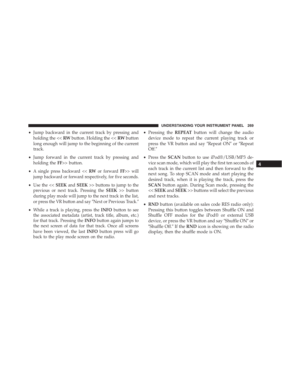 Dodge 2014 Challenger - Owner Manual User Manual | Page 271 / 541