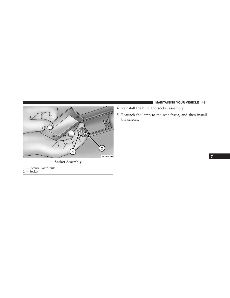 Dodge 2014 Challenger - Owner Manual User Manual | Page 493 / 541