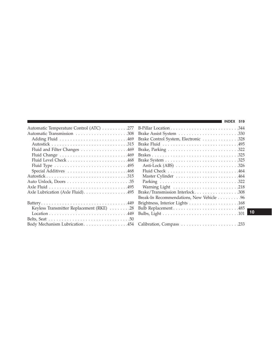 Dodge 2014 Challenger - Owner Manual User Manual | Page 521 / 541