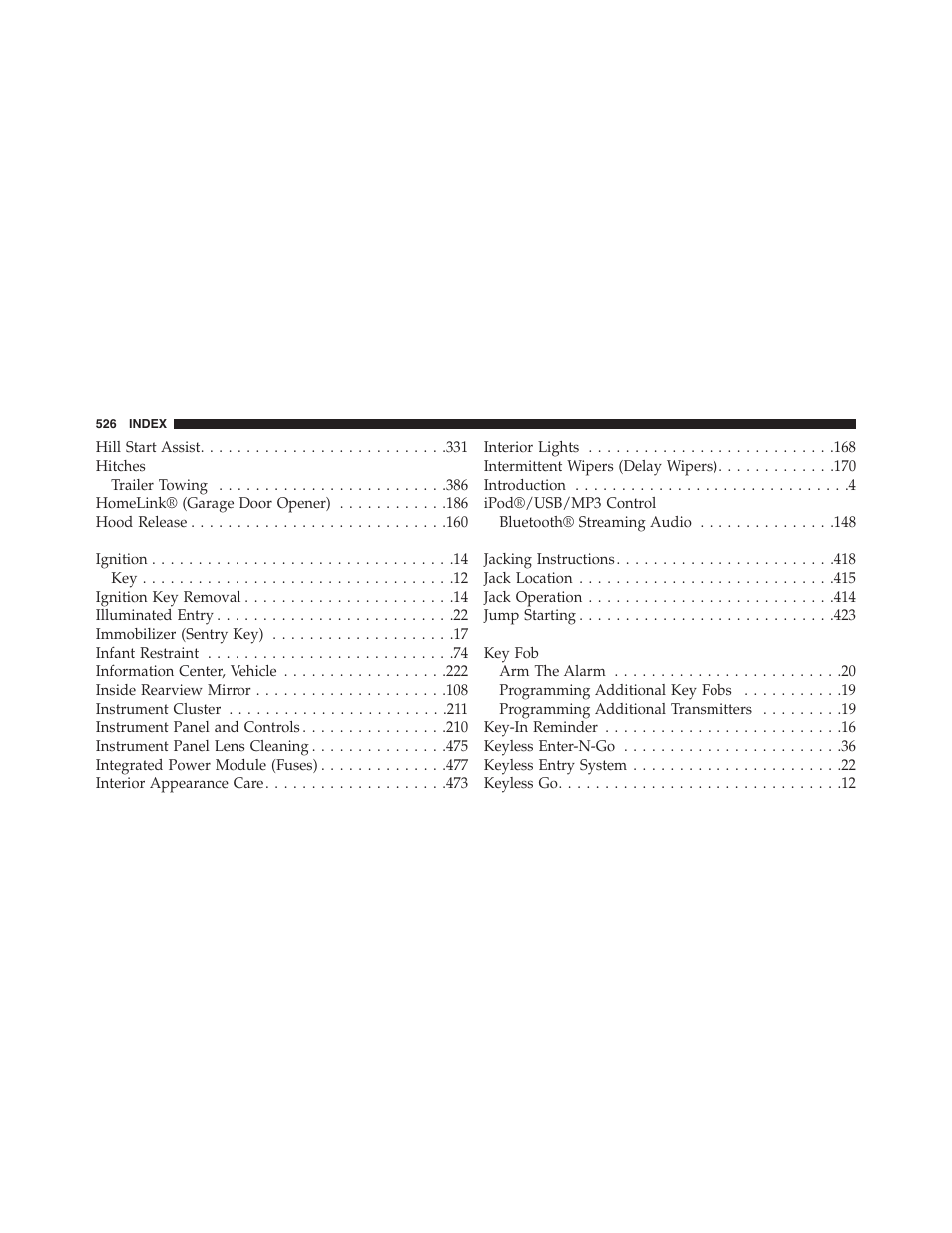 Dodge 2014 Challenger - Owner Manual User Manual | Page 528 / 541