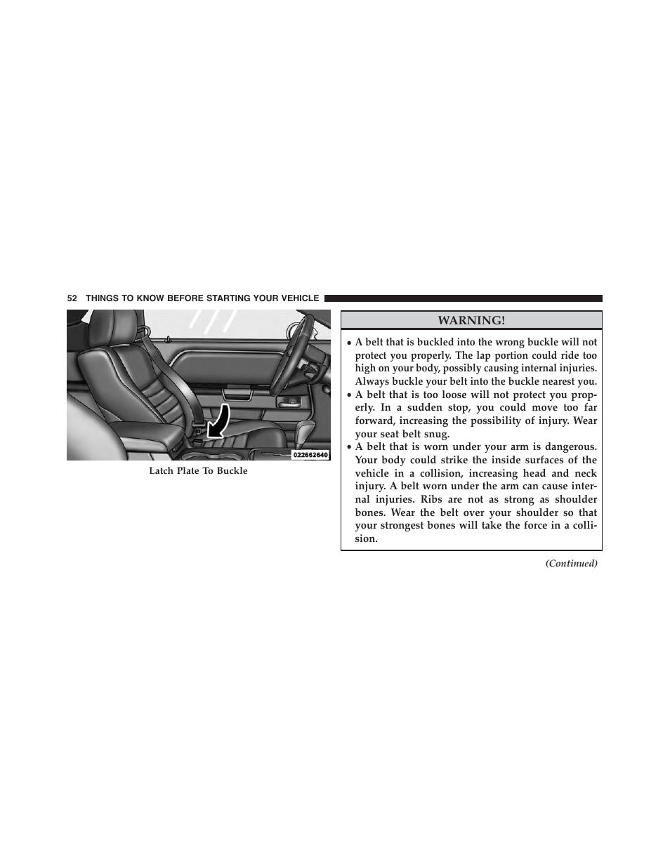 Dodge 2014 Challenger - Owner Manual User Manual | Page 54 / 541