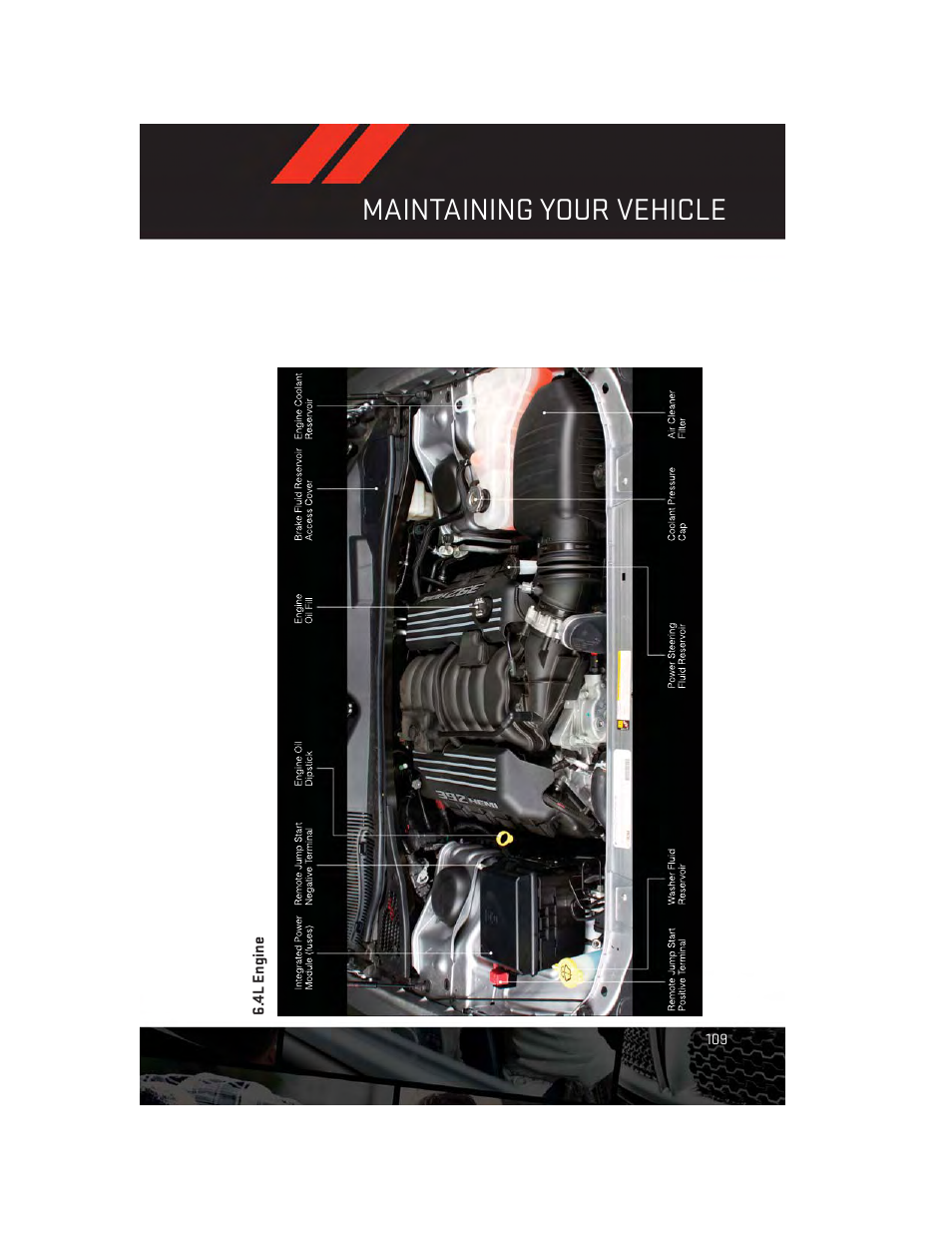 4l engine, Maintaining your vehicle | Dodge 2014 Challenger_SRT - User Guide User Manual | Page 111 / 140