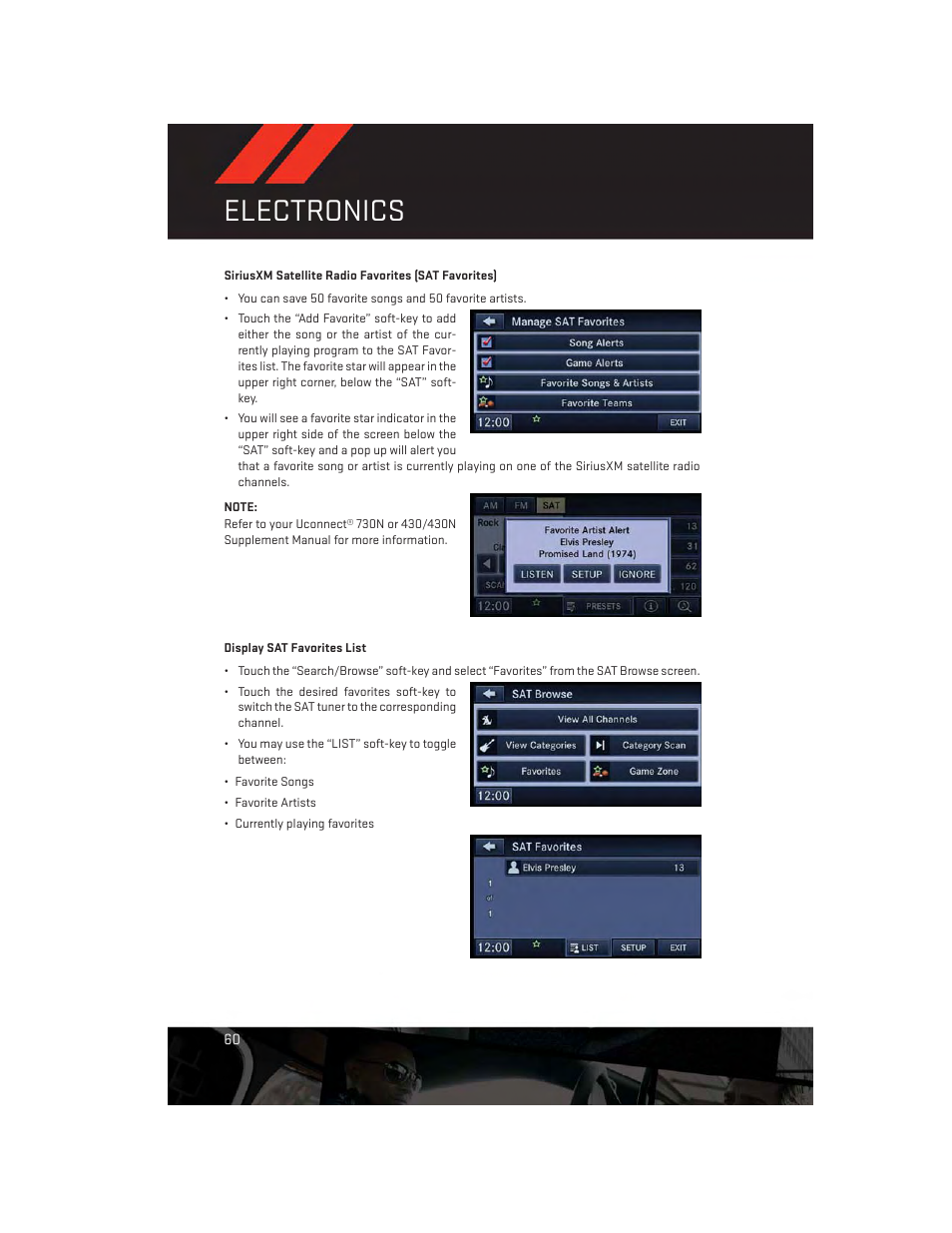 Electronics | Dodge 2014 Challenger_SRT - User Guide User Manual | Page 62 / 140