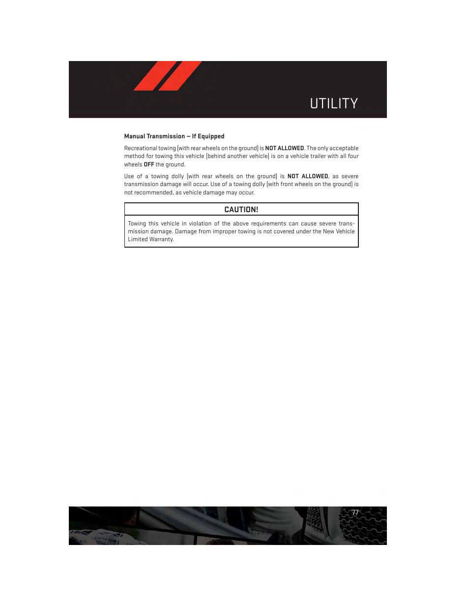 Utility | Dodge 2014 Challenger_SRT - User Guide User Manual | Page 79 / 140