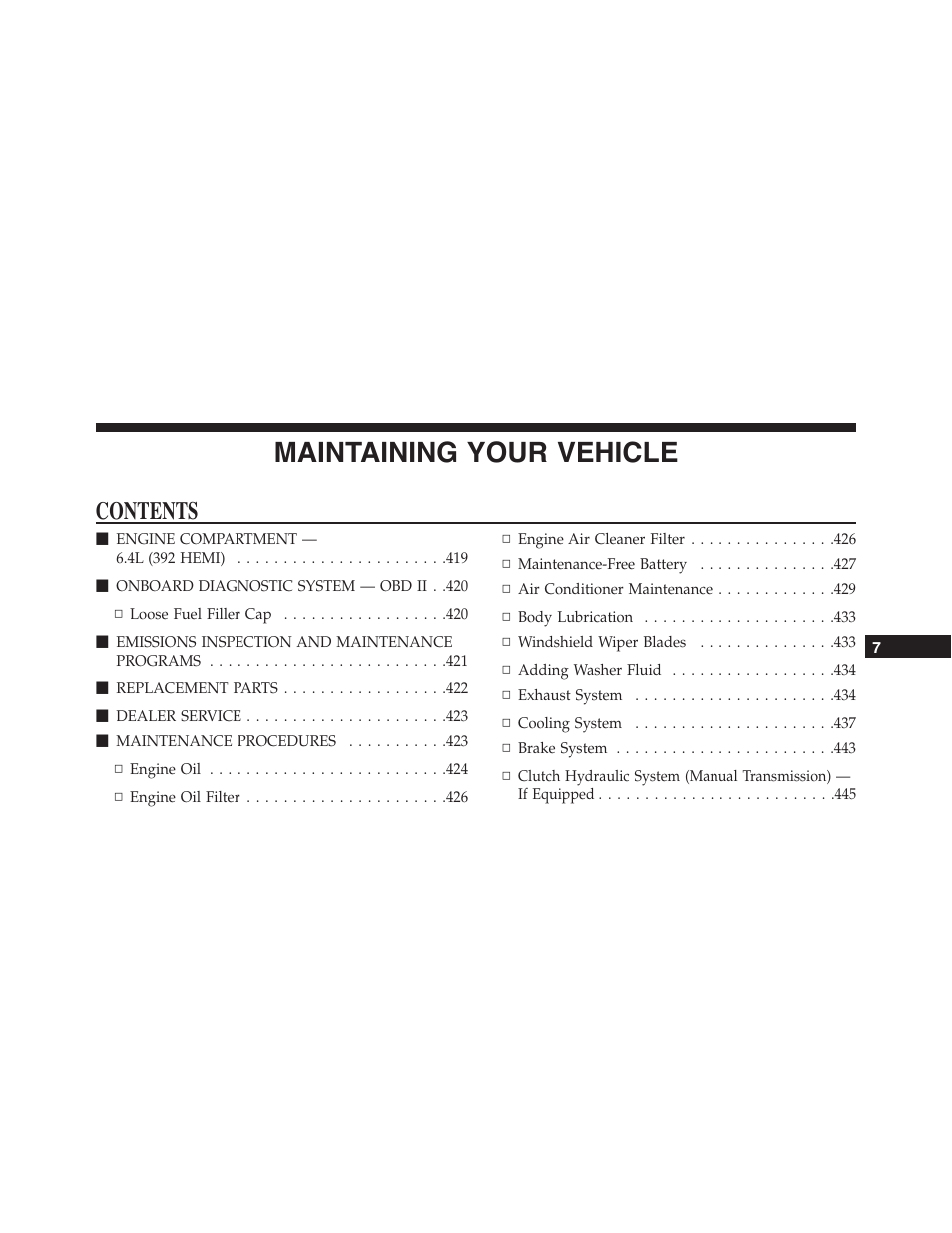 Dodge 2014 Challenger_SRT - Owner Manual User Manual | Page 418 / 529