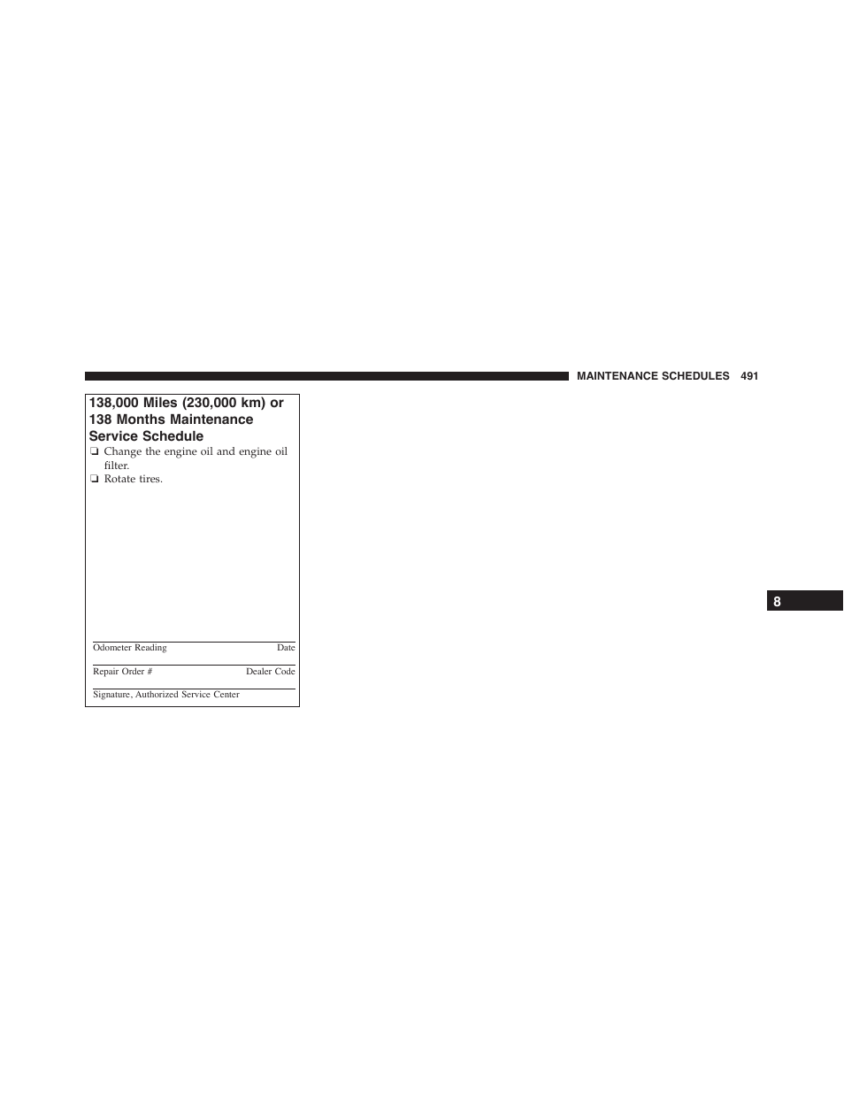 Dodge 2014 Challenger_SRT - Owner Manual User Manual | Page 492 / 529