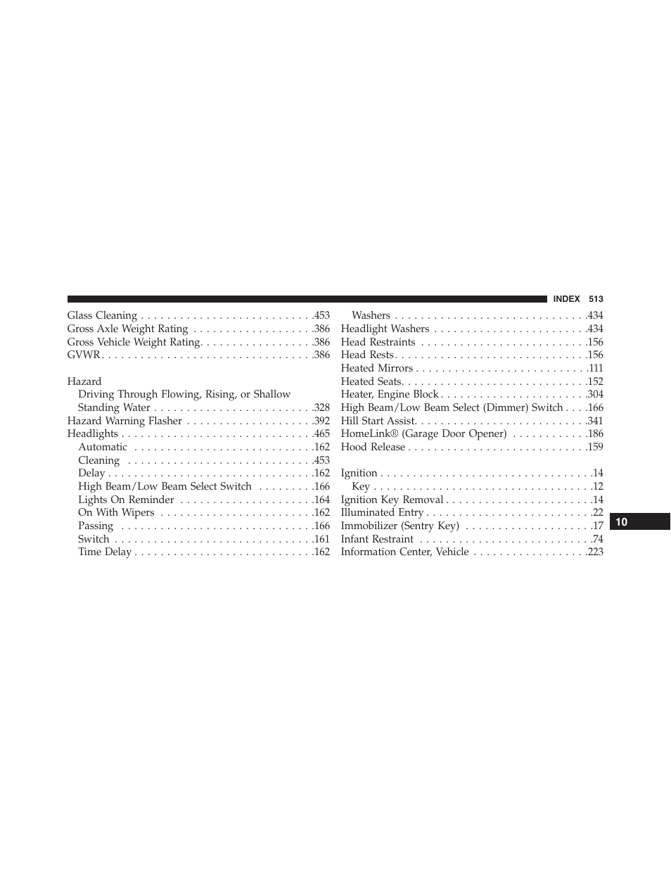 Dodge 2014 Challenger_SRT - Owner Manual User Manual | Page 514 / 529