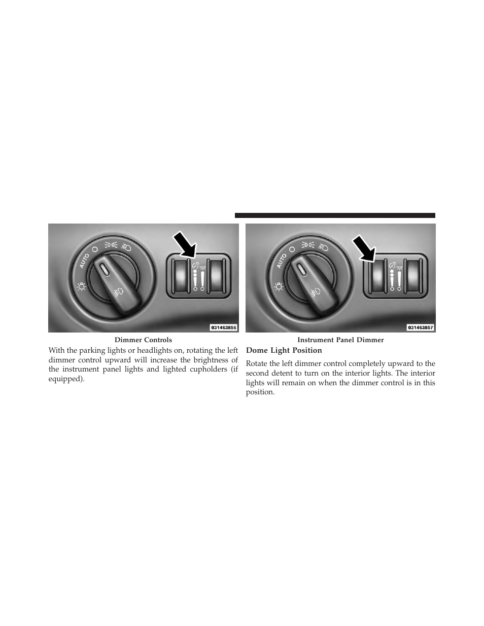 Dome light position | Dodge 2014 Charger - Owner Manual User Manual | Page 228 / 635