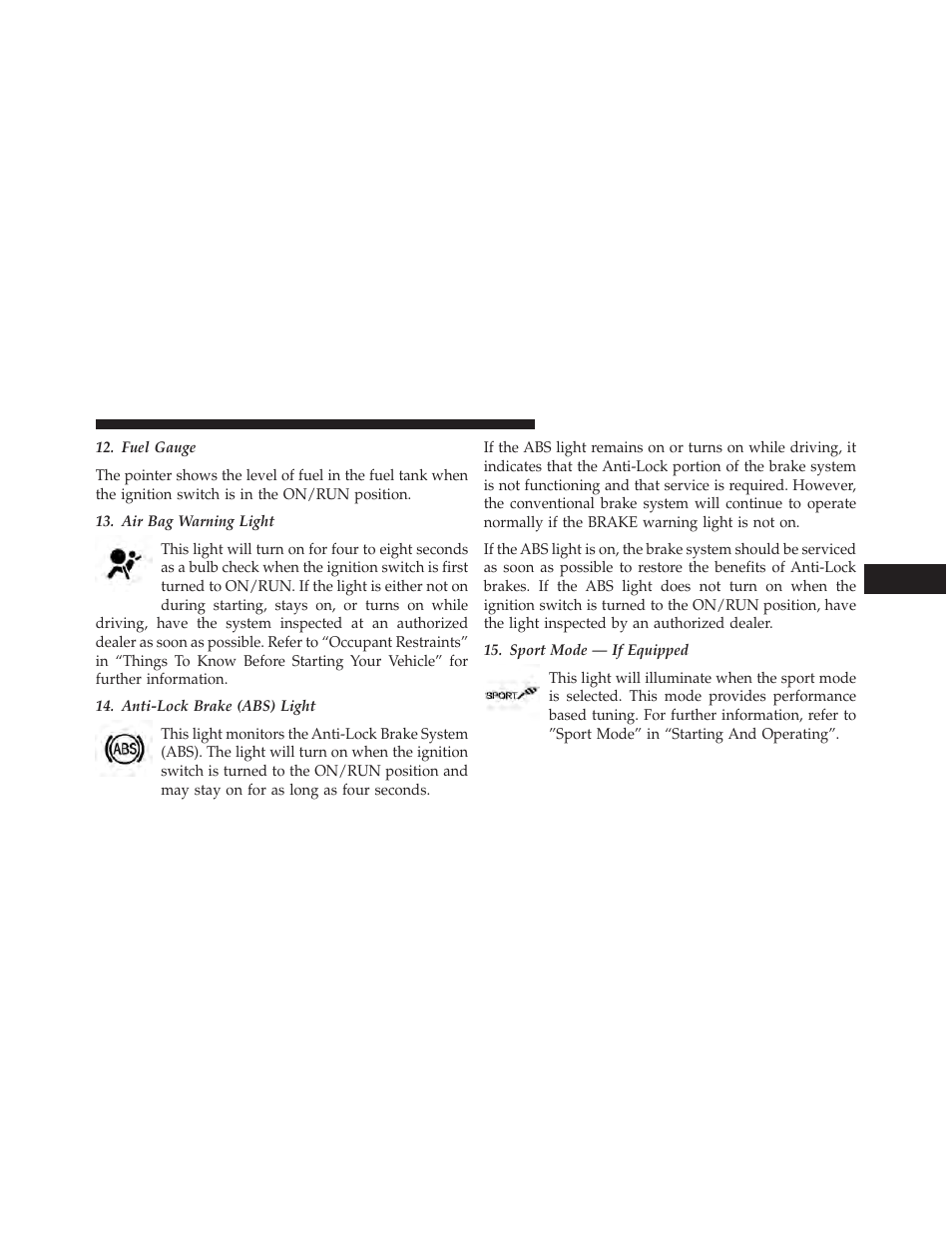 Dodge 2014 Charger - Owner Manual User Manual | Page 321 / 635