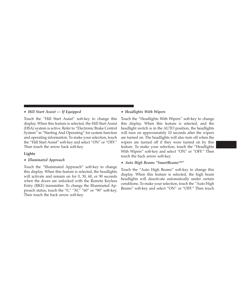 Lights | Dodge 2014 Charger - Owner Manual User Manual | Page 347 / 635