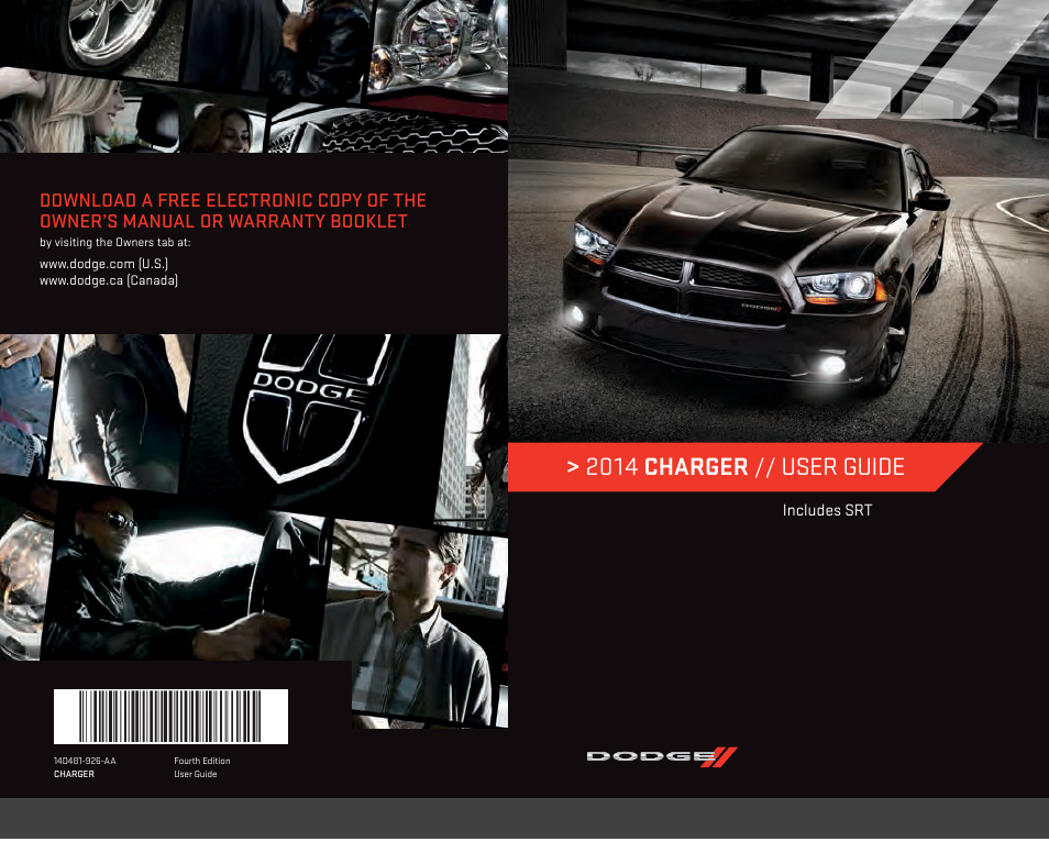 Dodge 2014 Charger - User Guide User Manual | 148 pages