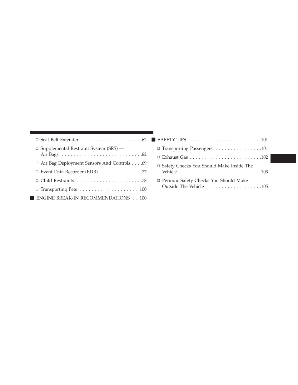 Dodge 2014 Charger-SRT - Owner Manual User Manual | Page 13 / 620