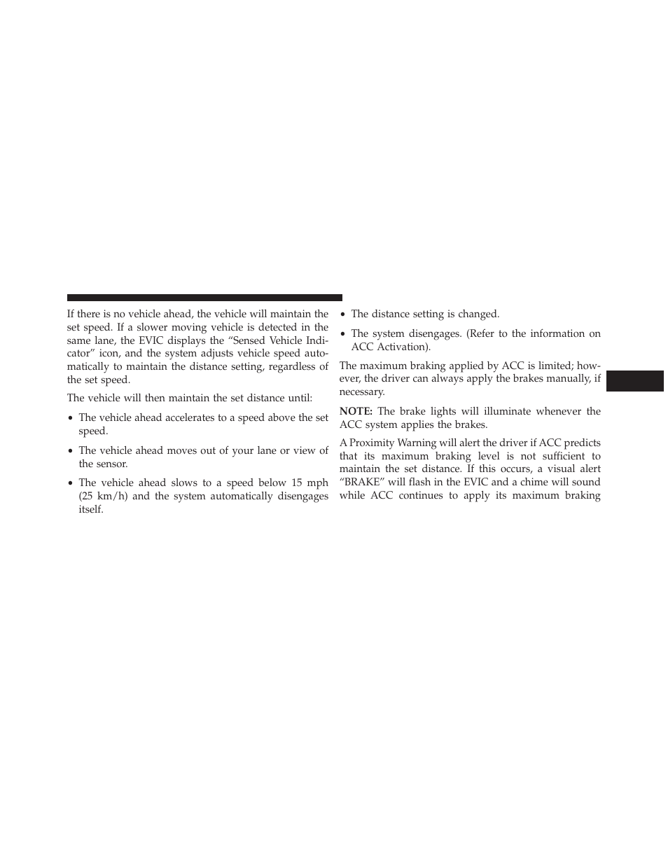 Dodge 2014 Charger-SRT - Owner Manual User Manual | Page 259 / 620