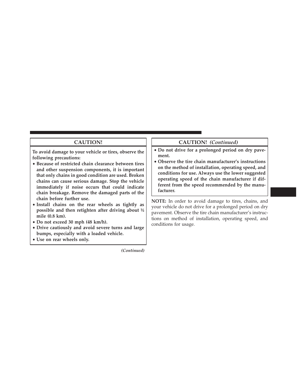 Dodge 2014 Charger-SRT - Owner Manual User Manual | Page 467 / 620