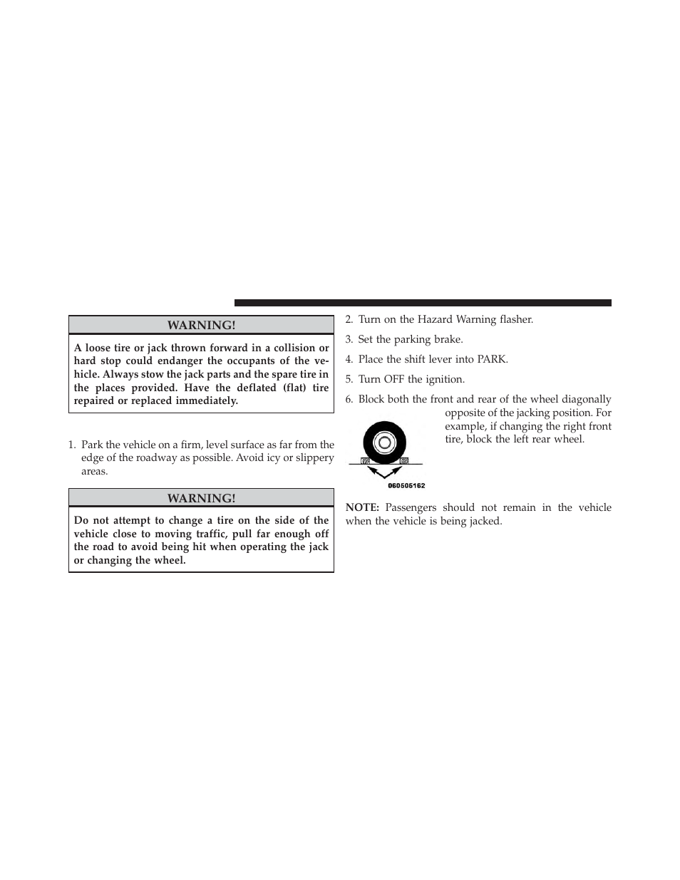 Preparations for jacking | Dodge 2014 Dart - Owner Manual User Manual | Page 536 / 656