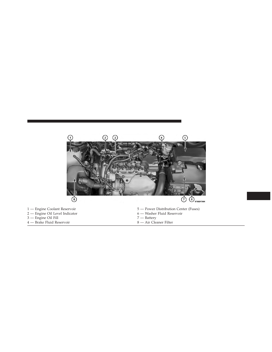 Engine compartment — 1.4l turbo | Dodge 2014 Dart - Owner Manual User Manual | Page 559 / 656