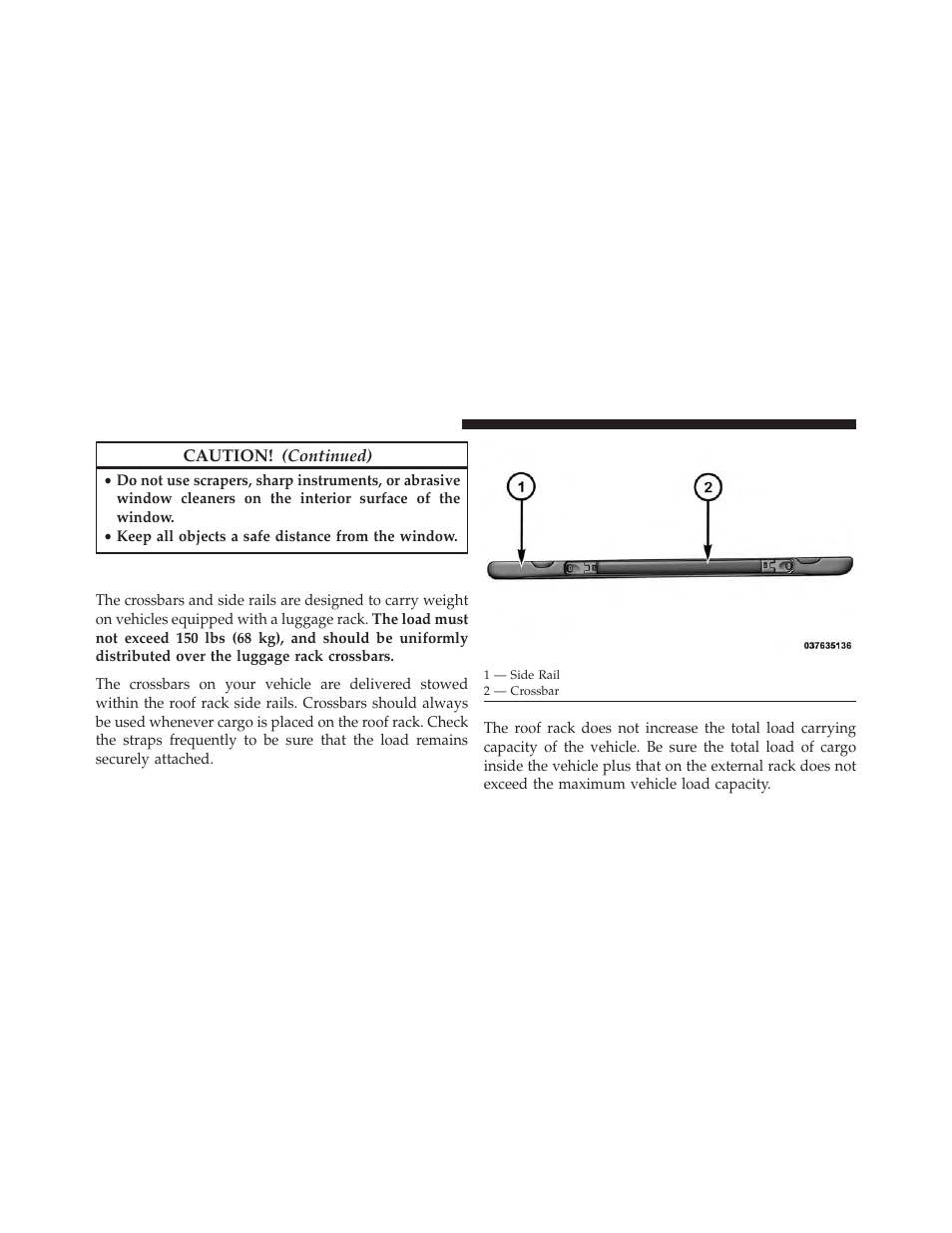 Roof luggage rack — if equipped | Dodge 2014 Durango - Owner Manual User Manual | Page 280 / 664