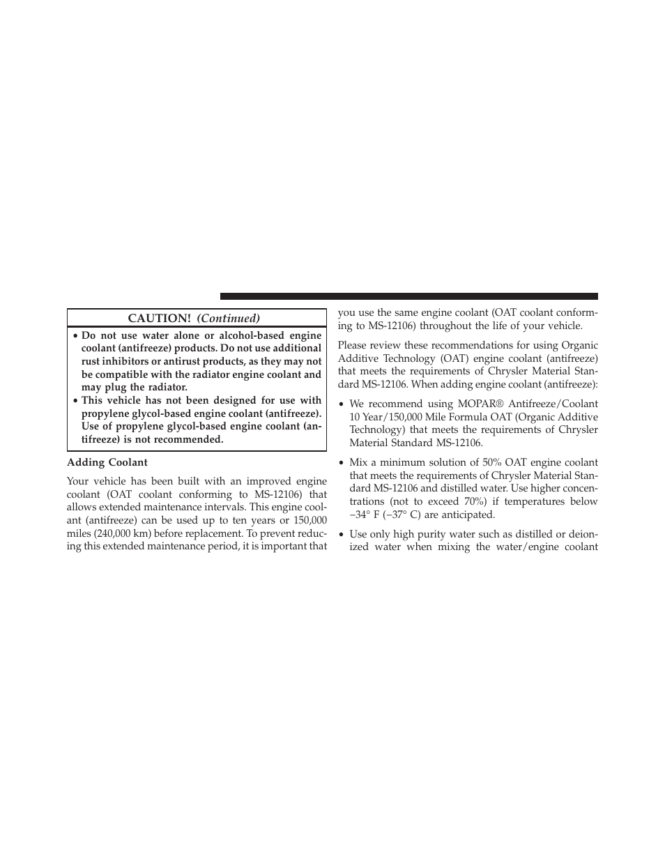 Adding coolant | Dodge 2014 Durango - Owner Manual User Manual | Page 588 / 664