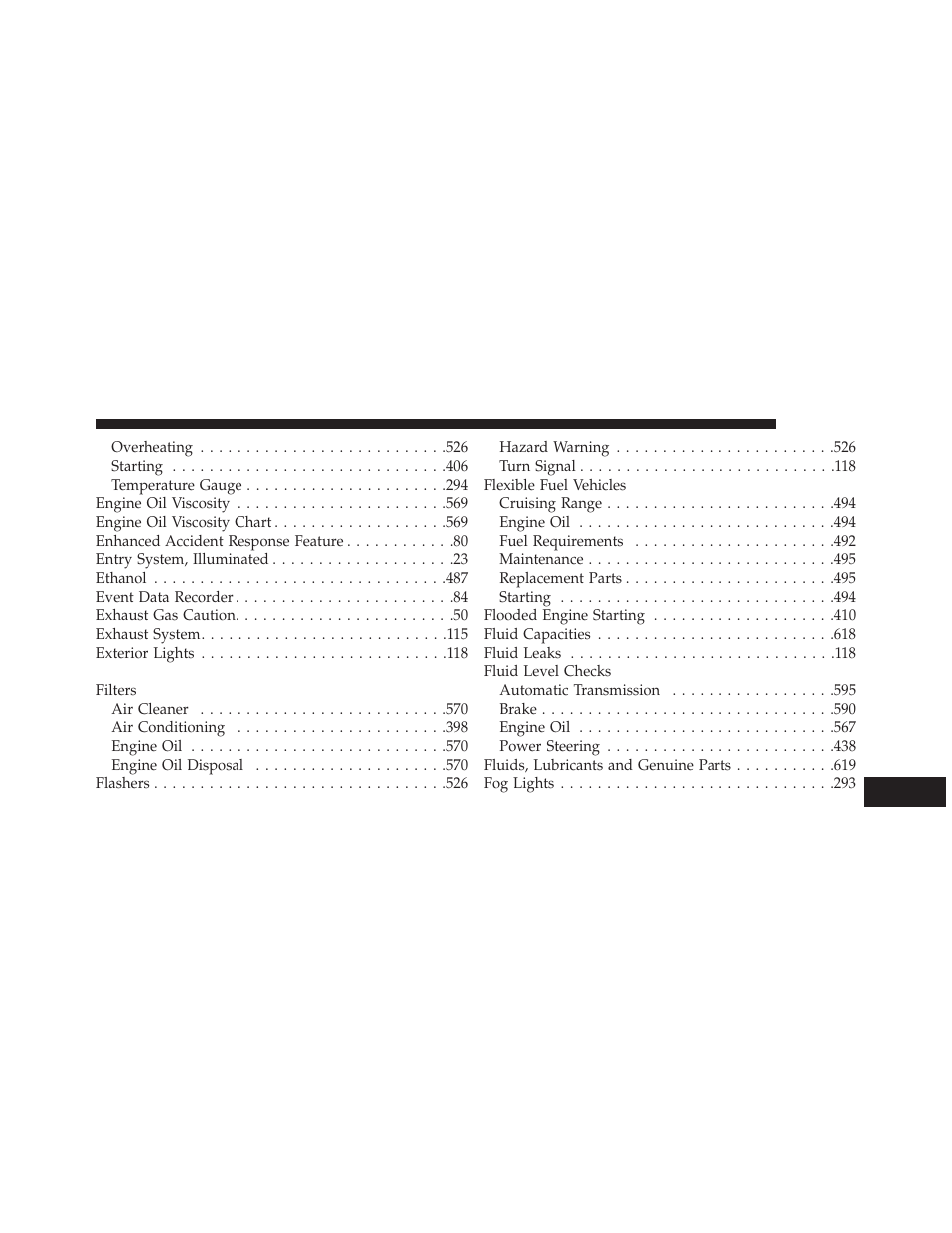 Dodge 2014 Durango - Owner Manual User Manual | Page 649 / 664