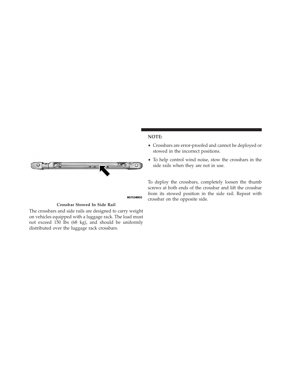 Deploying the crossbars | Dodge 2014 Grand_Caravan - Owner Manual User Manual | Page 302 / 698