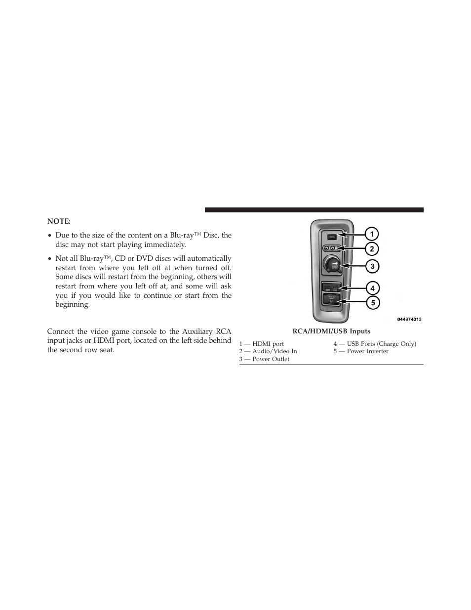 Play video games | Dodge 2014 Grand_Caravan - Owner Manual User Manual | Page 388 / 698