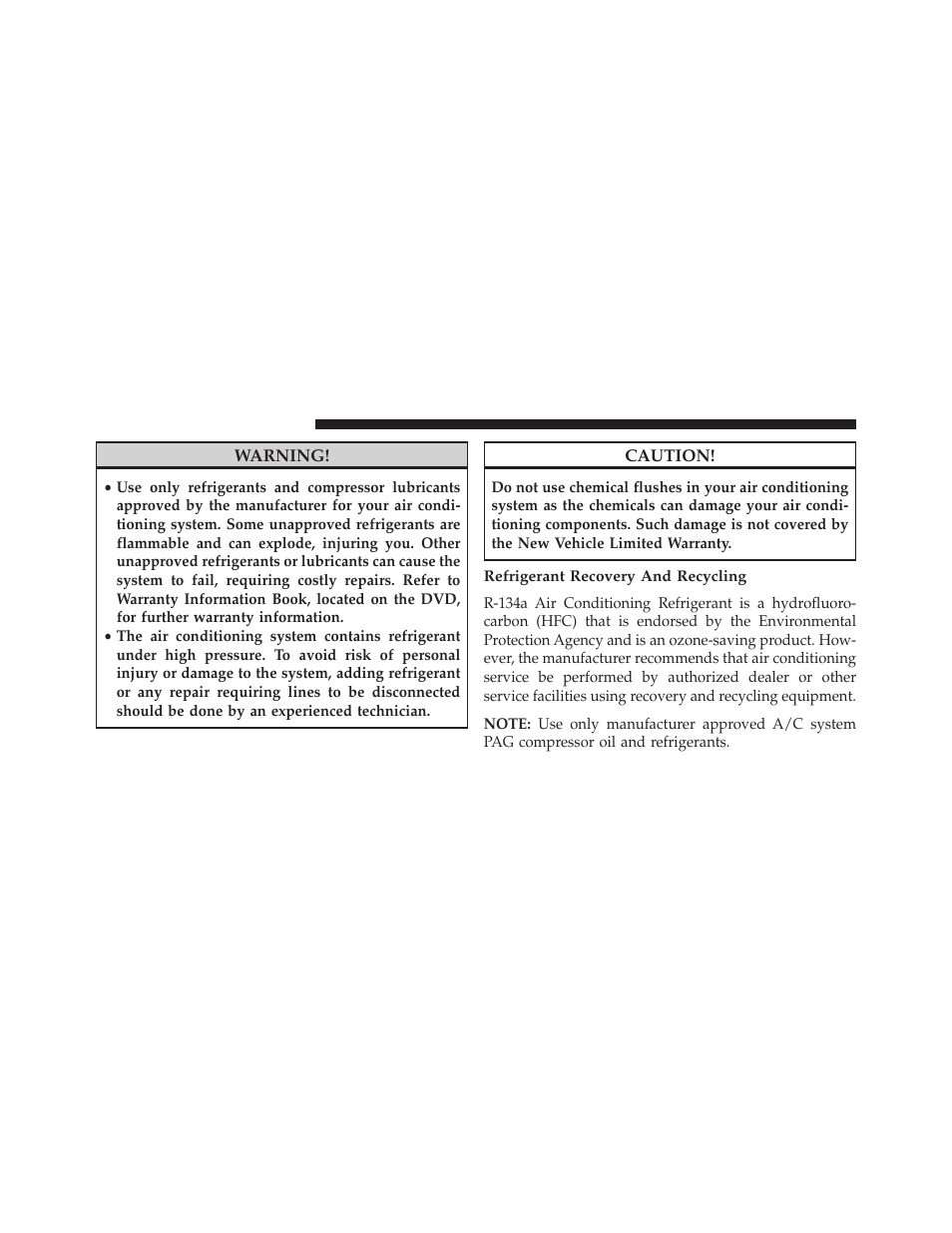 Refrigerant recovery and recycling | Dodge 2014 Grand_Caravan - Owner Manual User Manual | Page 620 / 698