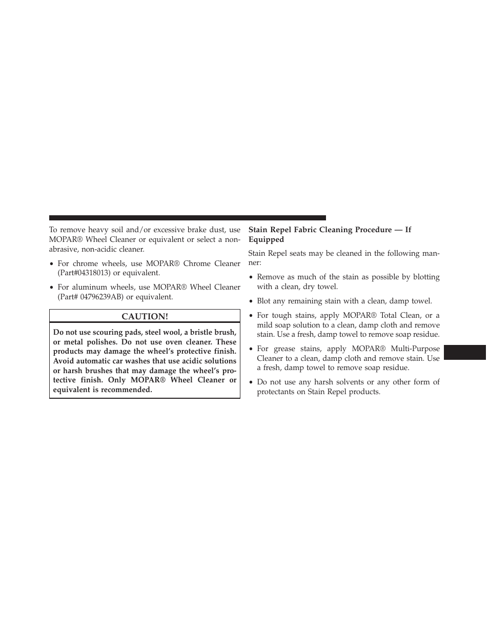 Dodge 2014 Grand_Caravan - Owner Manual User Manual | Page 637 / 698