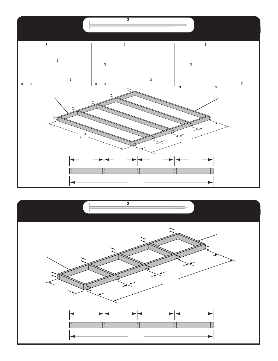 B x5 a x2 c x5 a x2 | Backyard Storage Solutions 16702 User Manual | Page 11 / 40