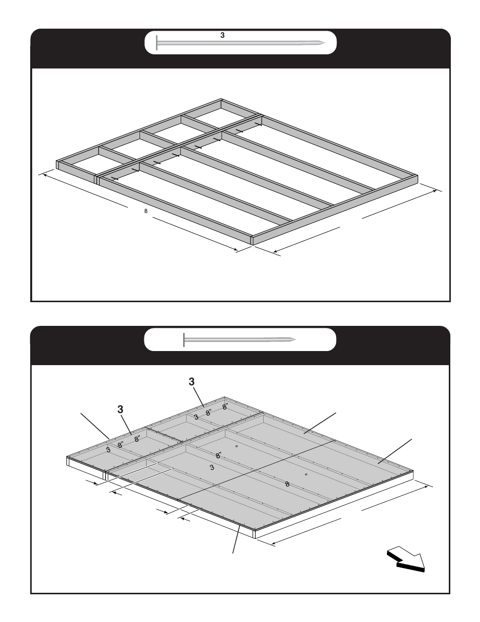 P1 p2 | Backyard Storage Solutions 16702 User Manual | Page 12 / 40
