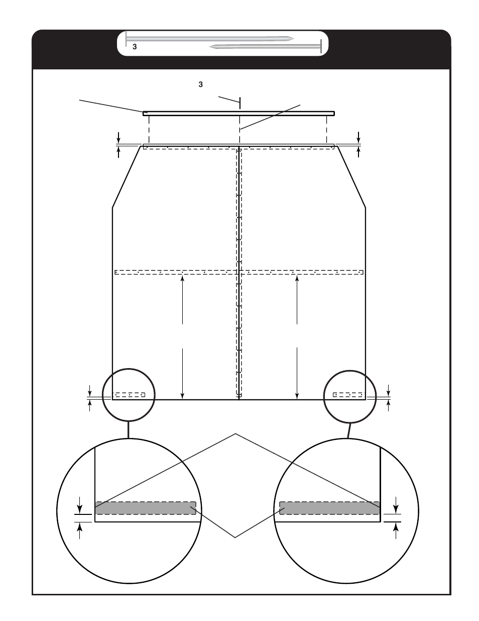 Back wall muro posterior mur arrière | Backyard Storage Solutions 16702 User Manual | Page 15 / 40