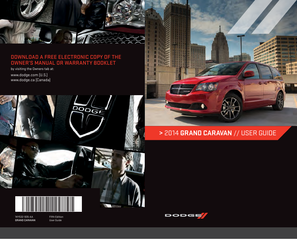 Dodge 2014 Grand_Caravan - User Guide User Manual | 156 pages