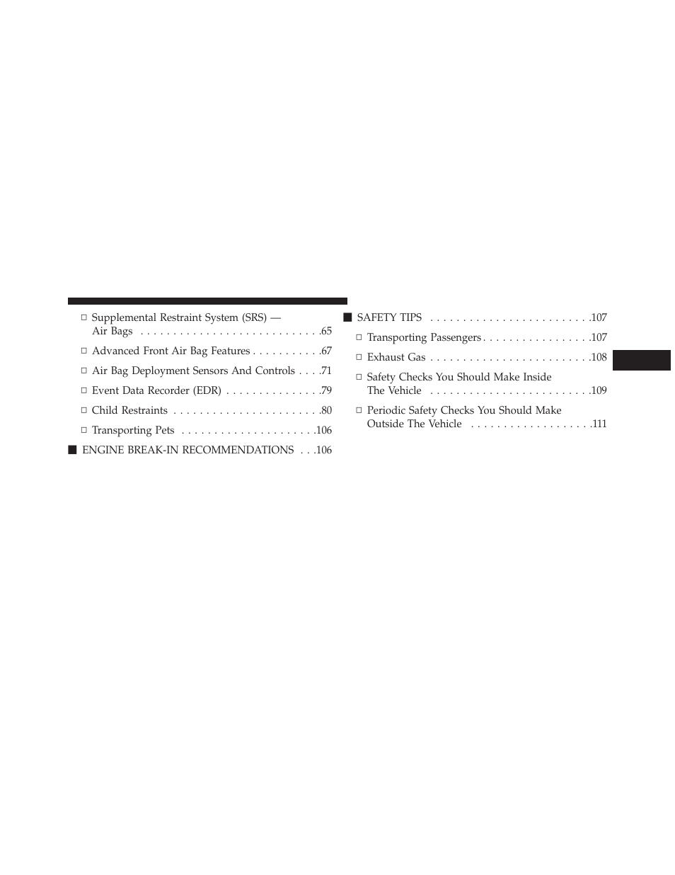 Dodge 2014 Journey - Owner Manual User Manual | Page 13 / 651