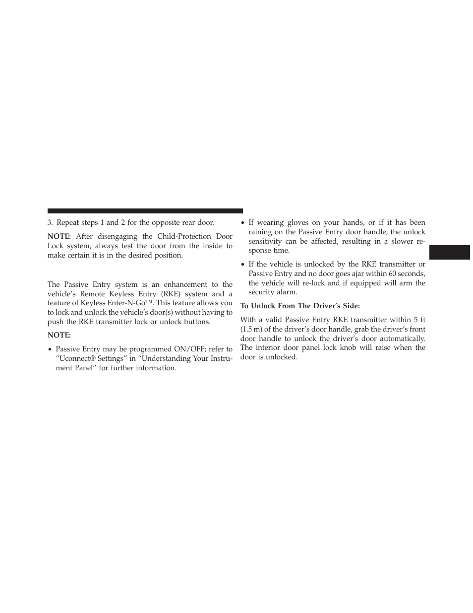 Keyless enter-n-go | Dodge 2014 Journey - Owner Manual User Manual | Page 39 / 651