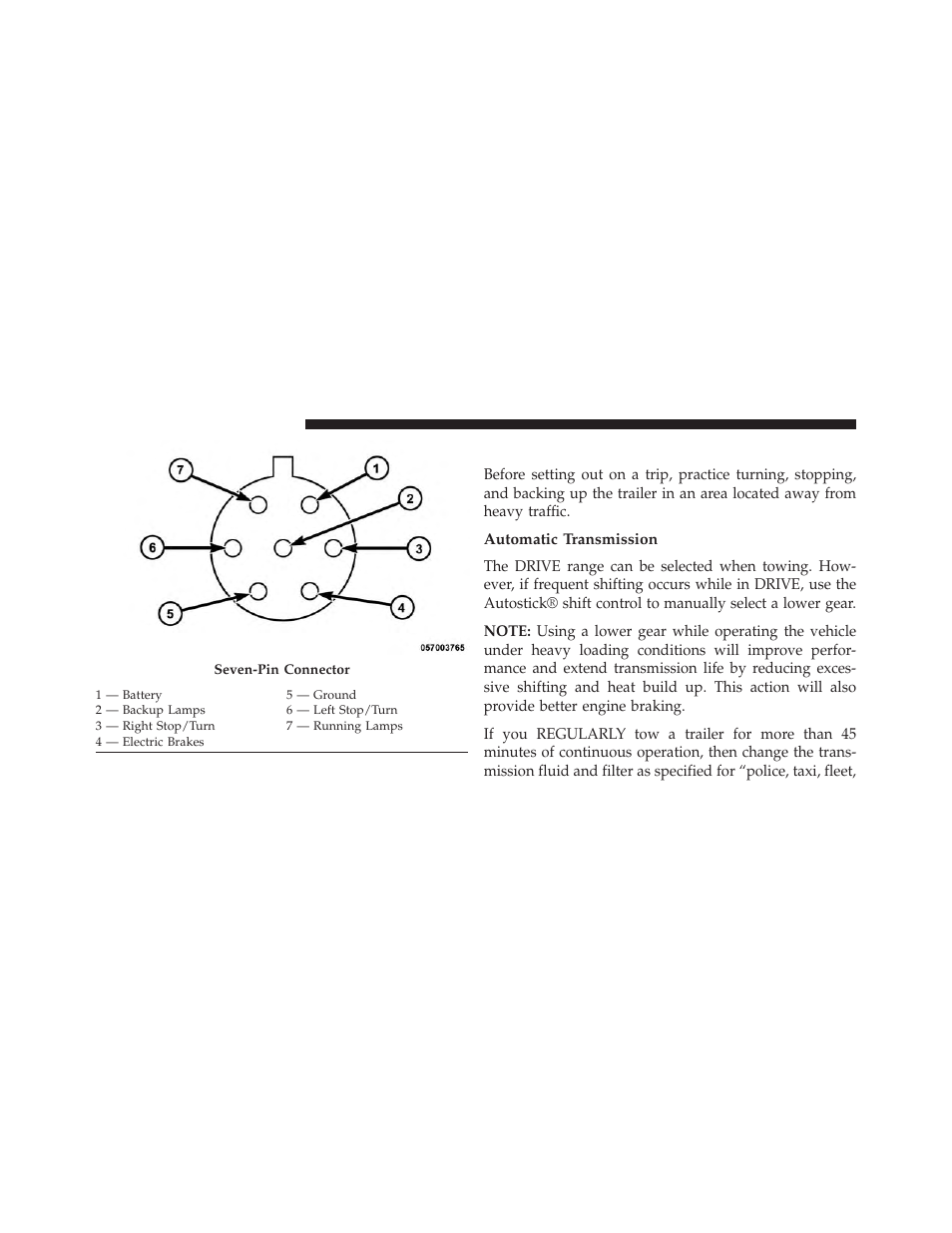 Towing tips, Automatic transmission | Dodge 2014 Journey - Owner Manual User Manual | Page 510 / 651