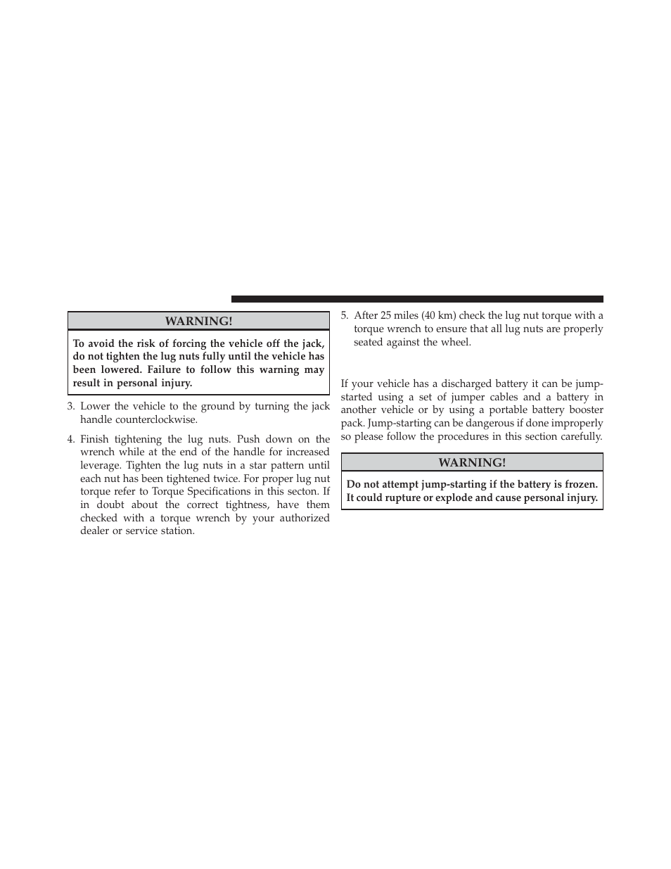 Jump-starting | Dodge 2014 Journey - Owner Manual User Manual | Page 534 / 651