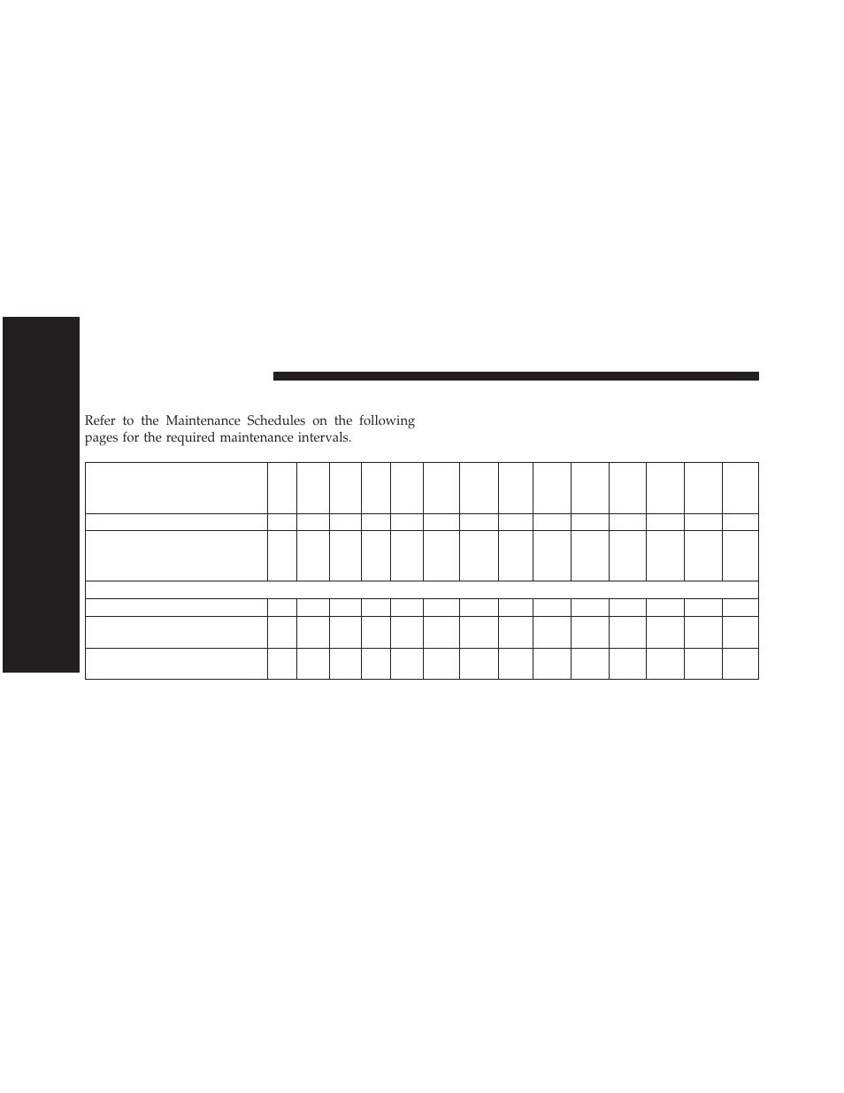 Maintenance chart | Dodge 2014 Journey - Owner Manual User Manual | Page 612 / 651