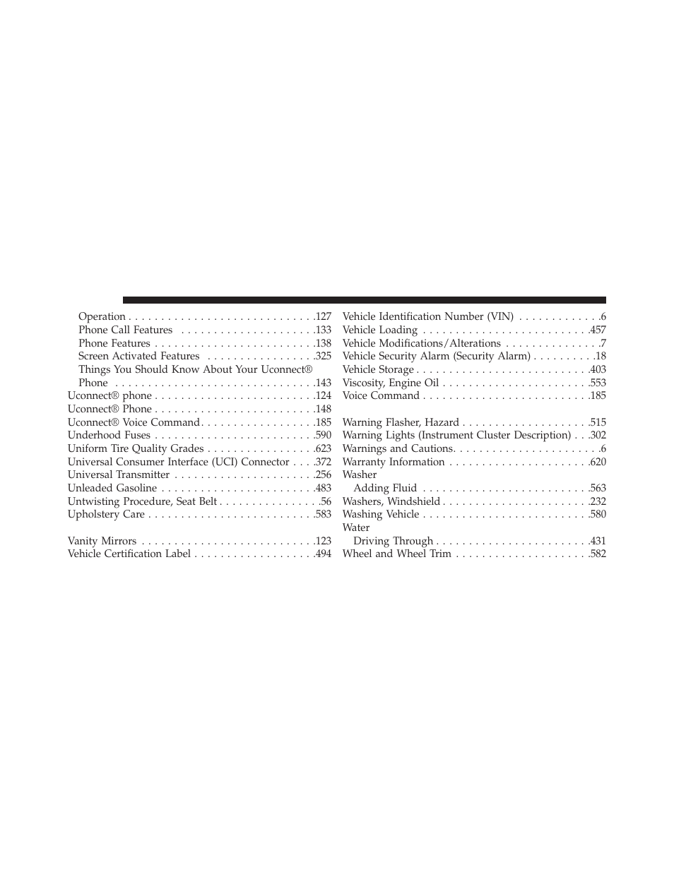Dodge 2014 Journey - Owner Manual User Manual | Page 648 / 651