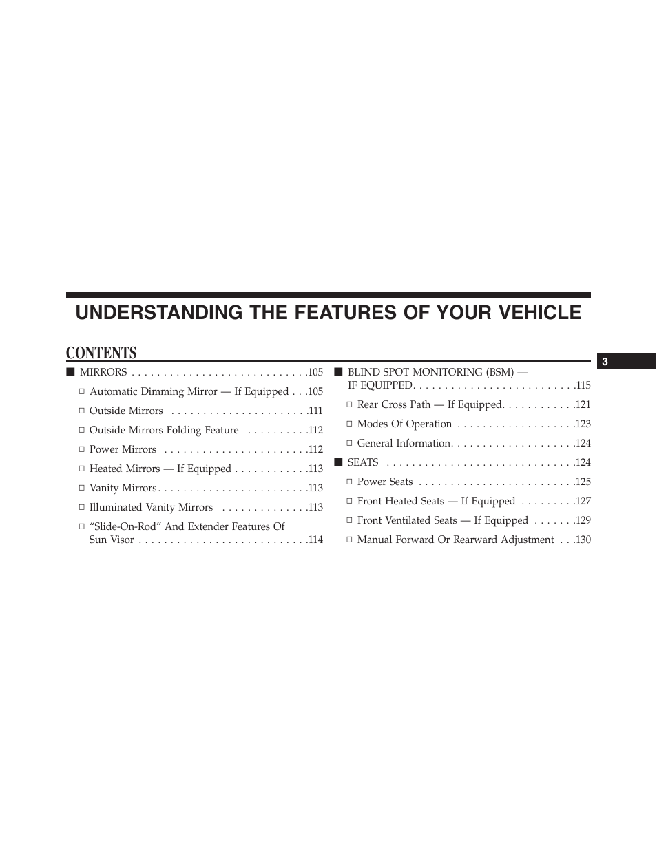 Dodge 2015 Challenger - Owner Manual User Manual | Page 101 / 618