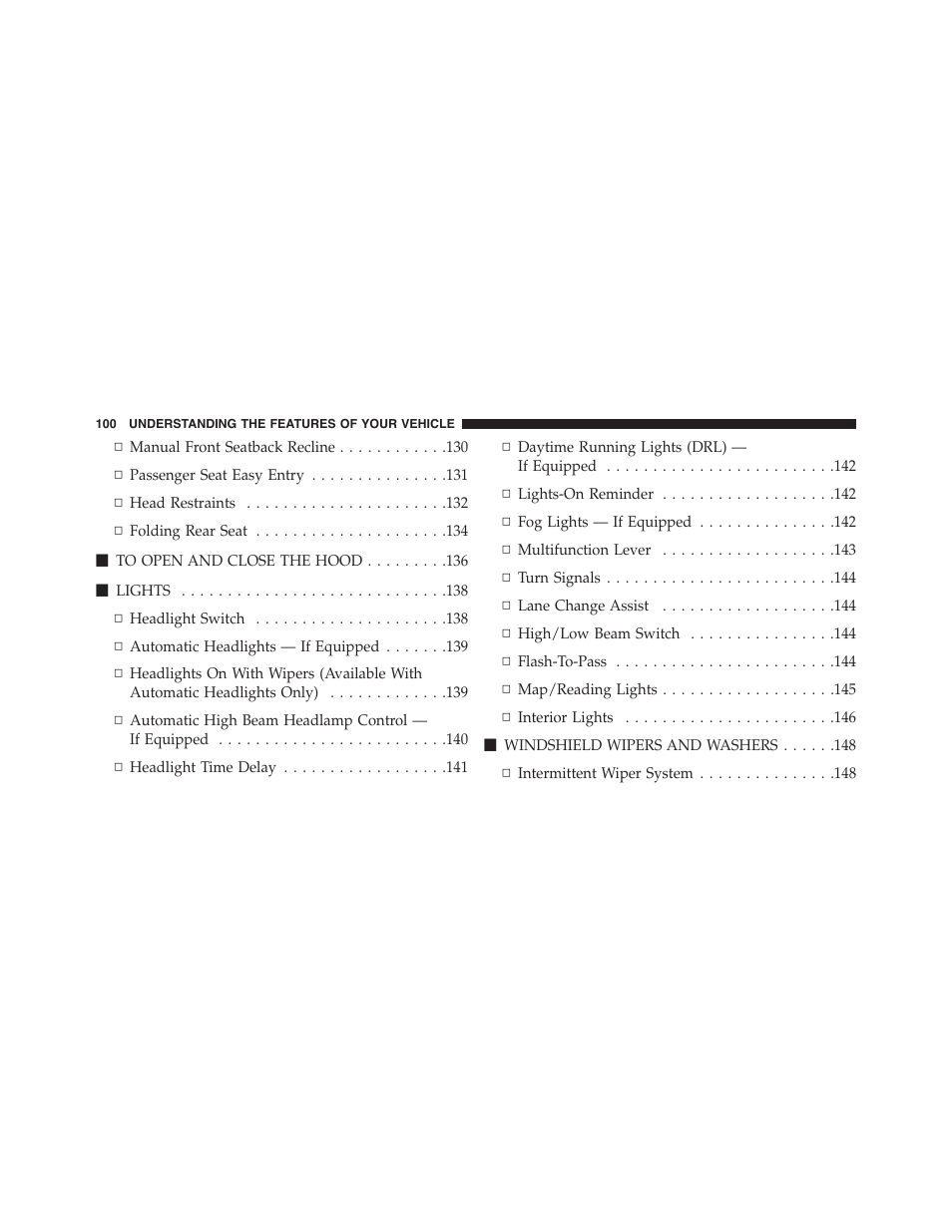 Dodge 2015 Challenger - Owner Manual User Manual | Page 102 / 618