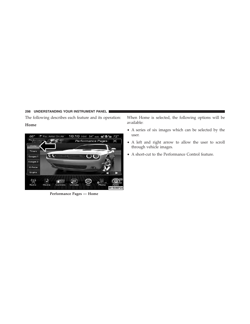Home | Dodge 2015 Challenger - Owner Manual User Manual | Page 300 / 618