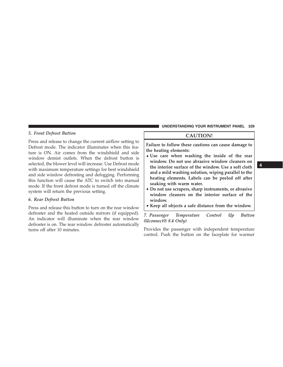 Dodge 2015 Challenger - Owner Manual User Manual | Page 331 / 618