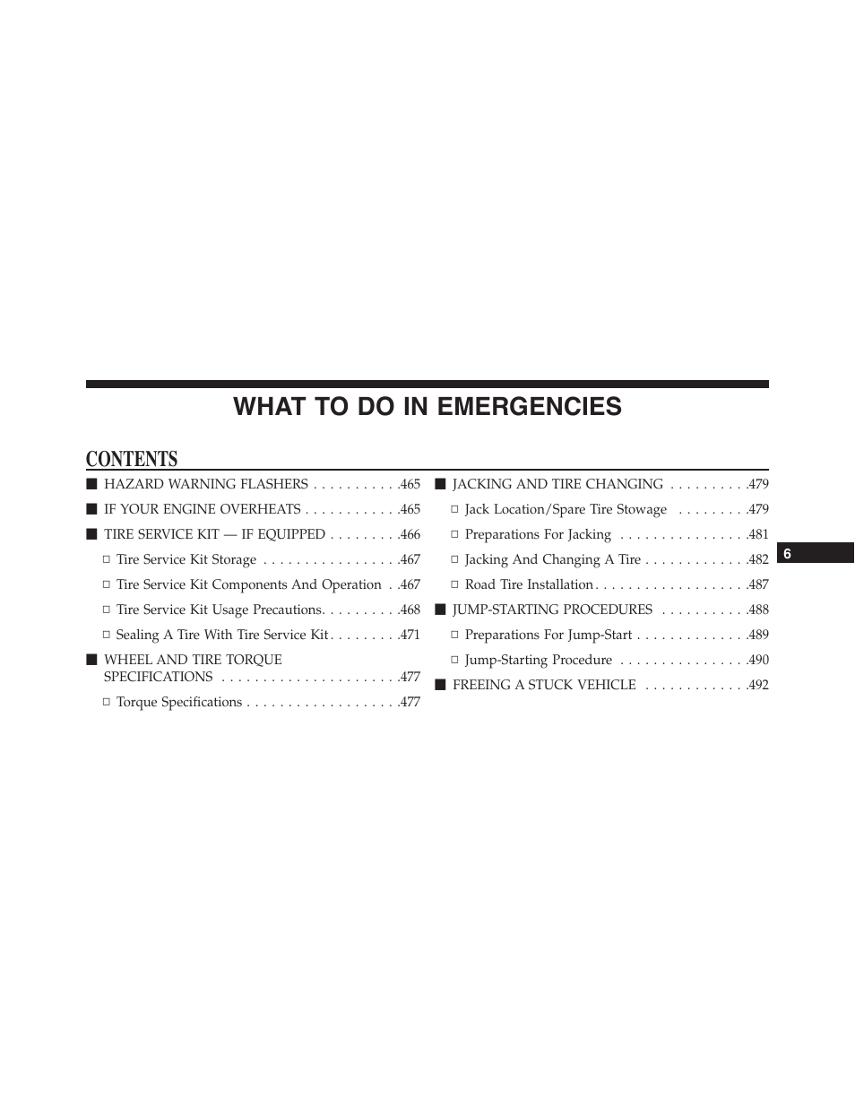 Dodge 2015 Challenger - Owner Manual User Manual | Page 465 / 618