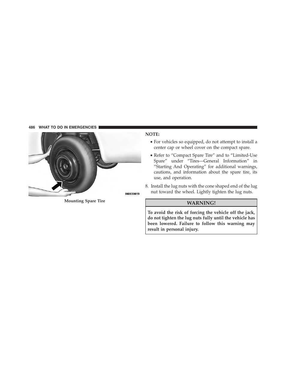 Dodge 2015 Challenger - Owner Manual User Manual | Page 488 / 618