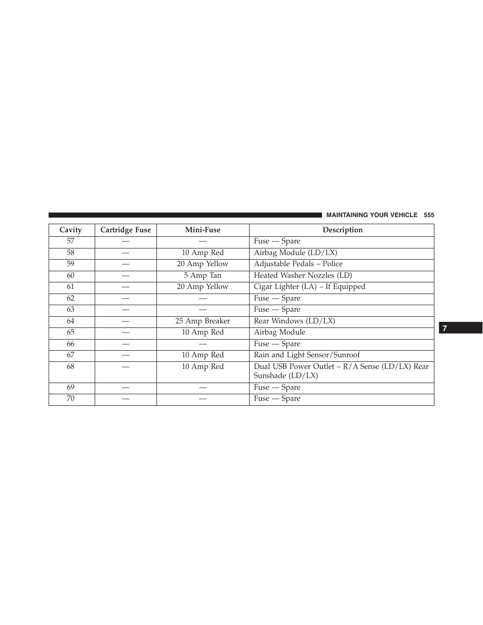 Dodge 2015 Challenger - Owner Manual User Manual | Page 557 / 618